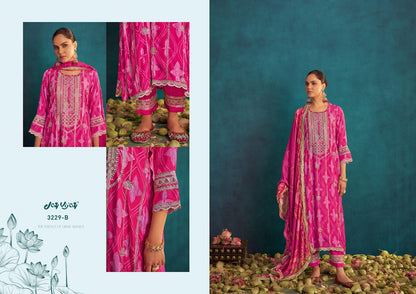Aqsa Jay Vijay Pure Muslin Pant Style Suits Wholesale