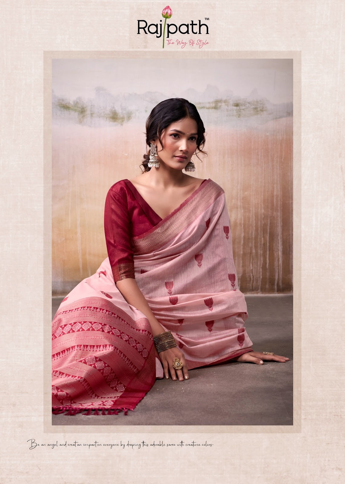 Aqua Silk Rajpath Modal Cotton Sarees Wholesaler