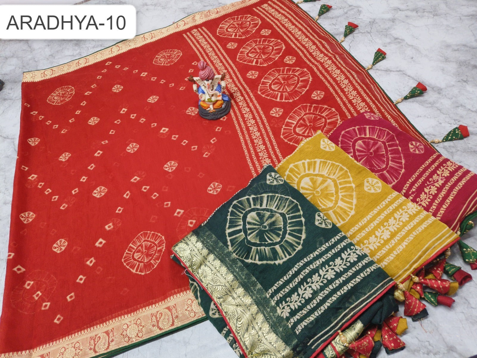 Aradhya 10 Kalpveli Georgette Sarees