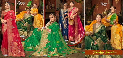 Aradhya Saroski Saroj Sarees Manufacturer Gujarat