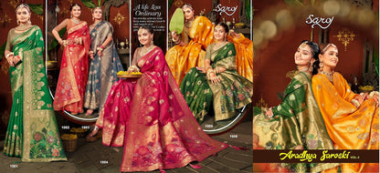 Aradhya Saroski Saroj Sarees Manufacturer Gujarat
