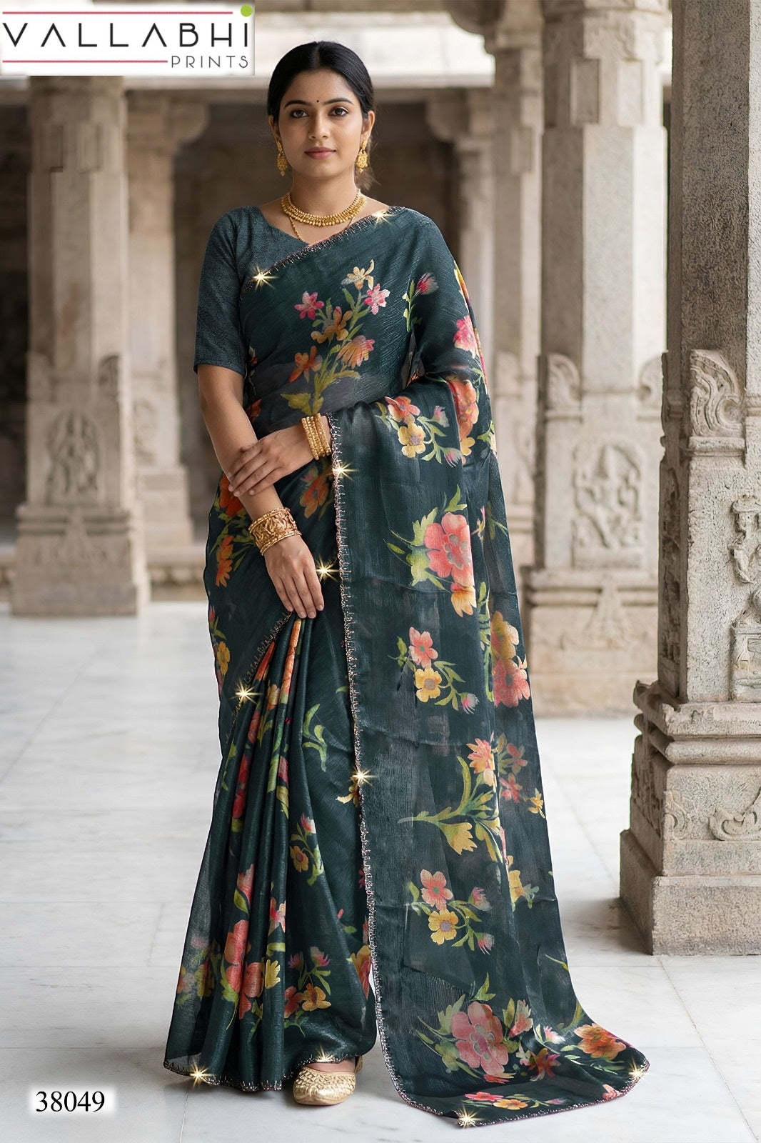 Arambhi Vol 18 Vallabhi Prints Sarees Exporter Gujarat