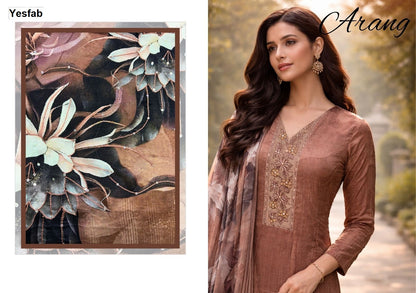 Arang Yesfab Silk Pant Style Suits Exporter Ahmedabad