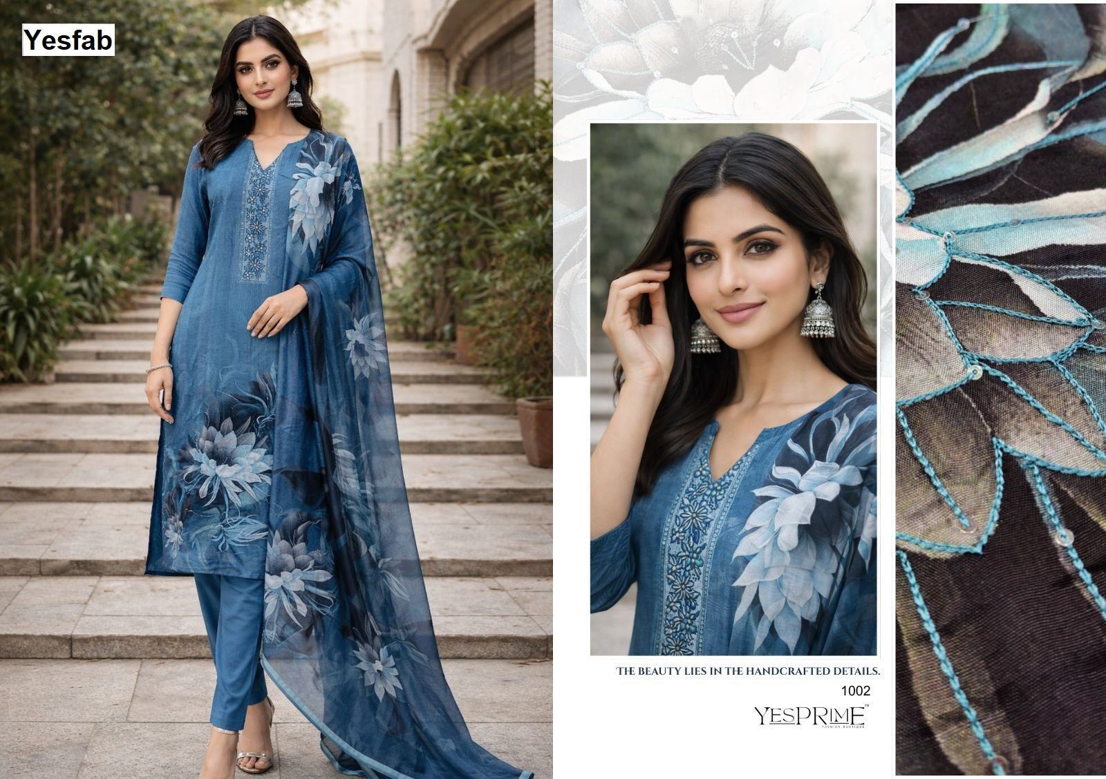 Arang Yesfab Silk Pant Style Suits Exporter Ahmedabad