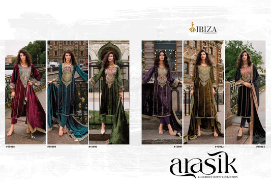 Arasik Ibiza Viscose Velvet Suits Manufacturer