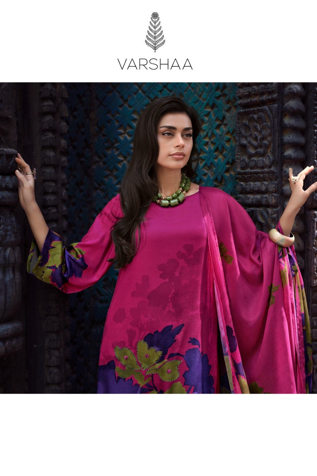 Arcadia Varshaa Viscose Muslin Pant Style Suits Exporter Gujarat