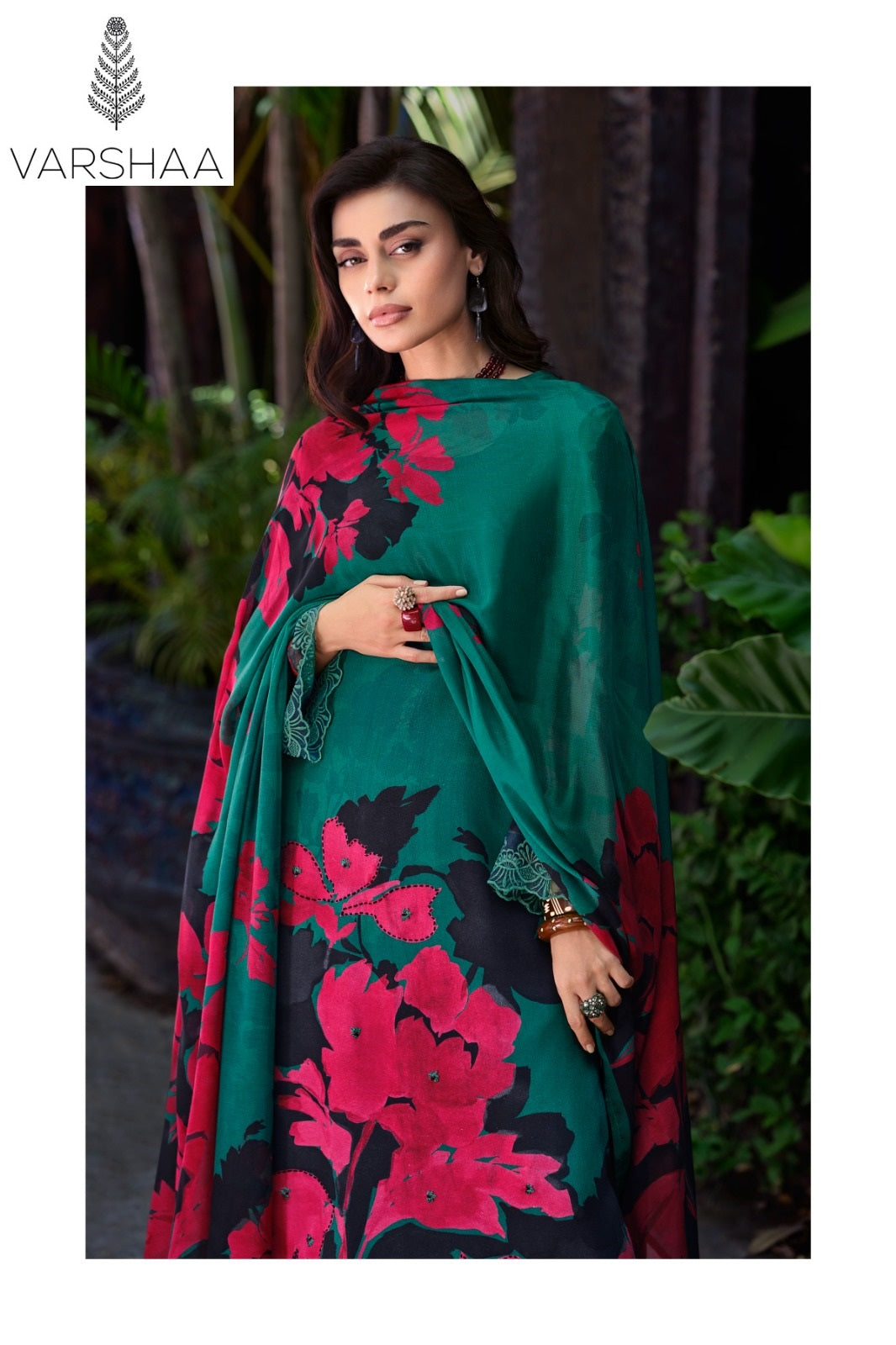Arcadia Varshaa Viscose Muslin Pant Style Suits Exporter Gujarat