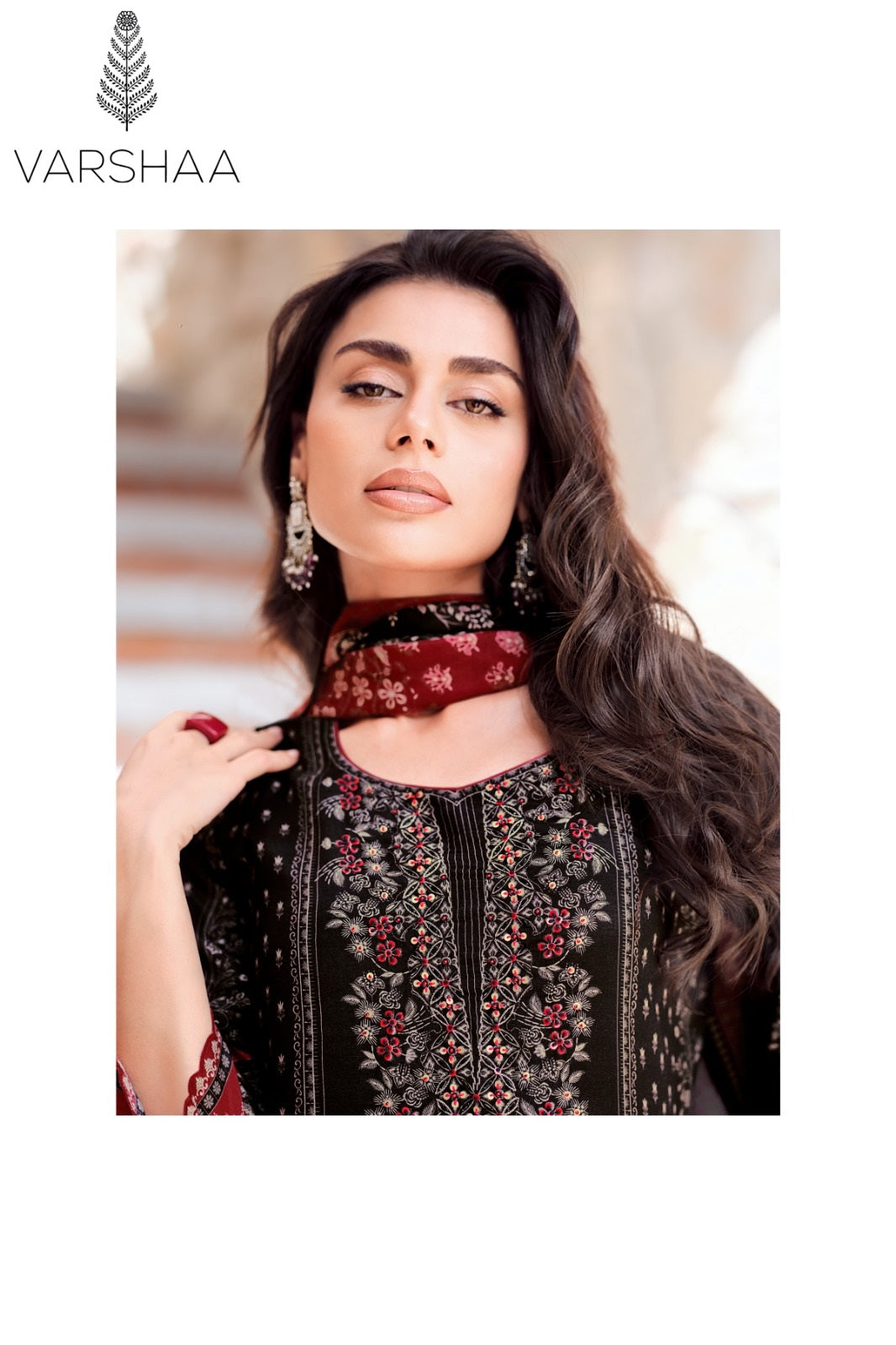 Arcis Varshaa Viscose Muslin Pant Style Suits Exporter Ahmedabad