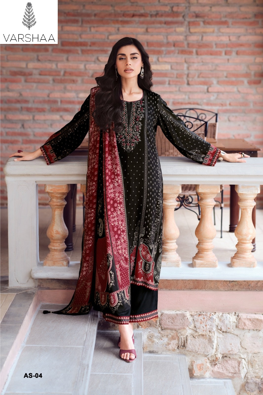 Arcis Varshaa Viscose Muslin Pant Style Suits Exporter Ahmedabad