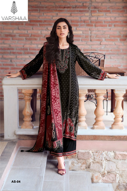 Arcis Varshaa Viscose Muslin Pant Style Suits Exporter Ahmedabad