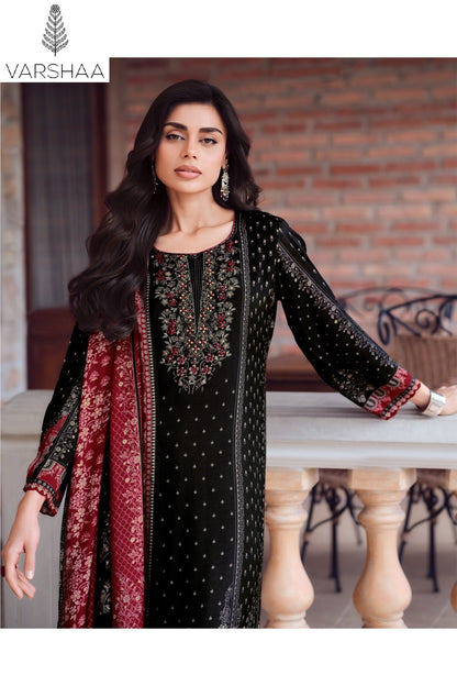 Arcis Varshaa Viscose Muslin Pant Style Suits Exporter Ahmedabad