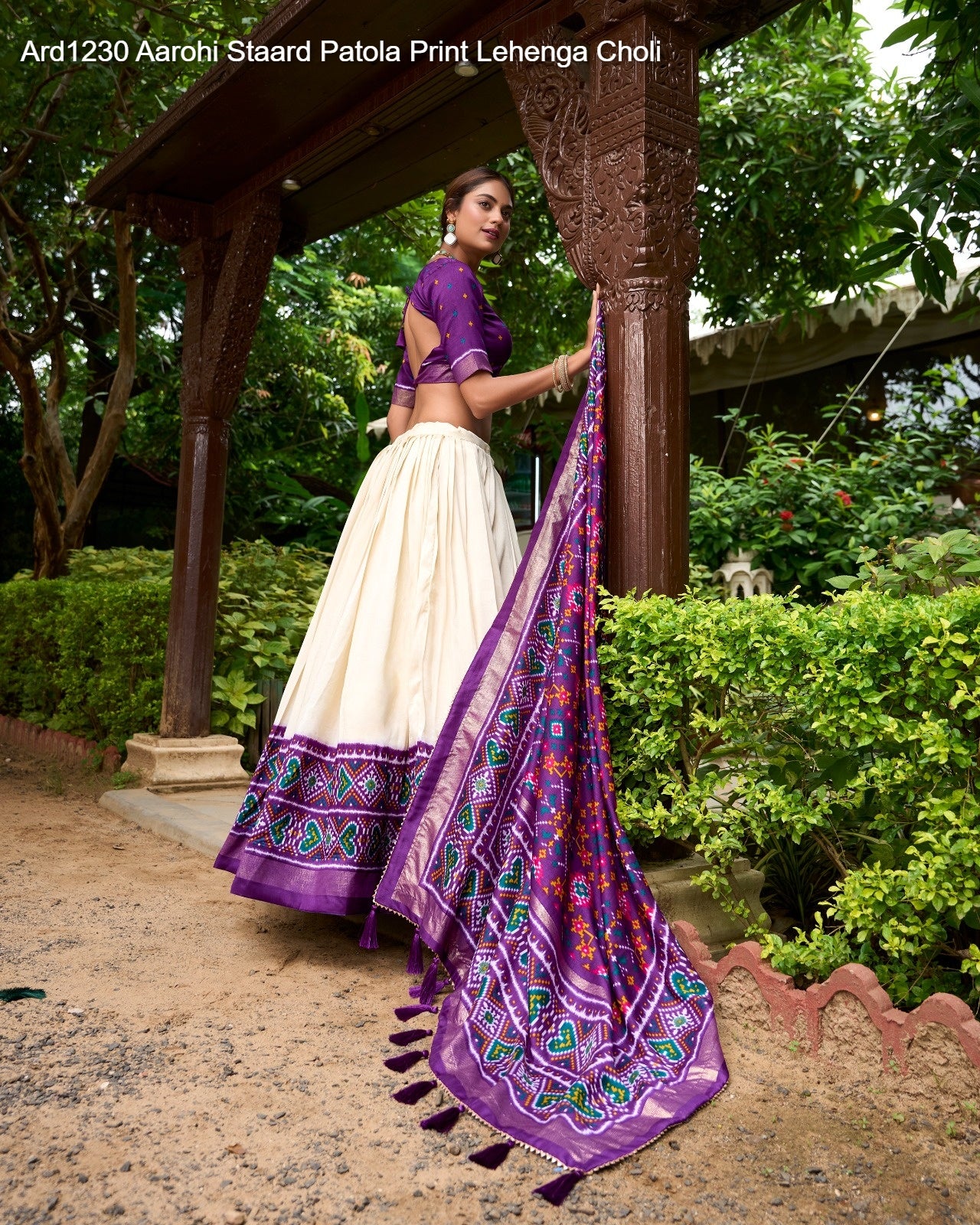 Ard1230 Aarohi Staard Tussar Silk Lehenga Choli Manufacturer Ahmedabad