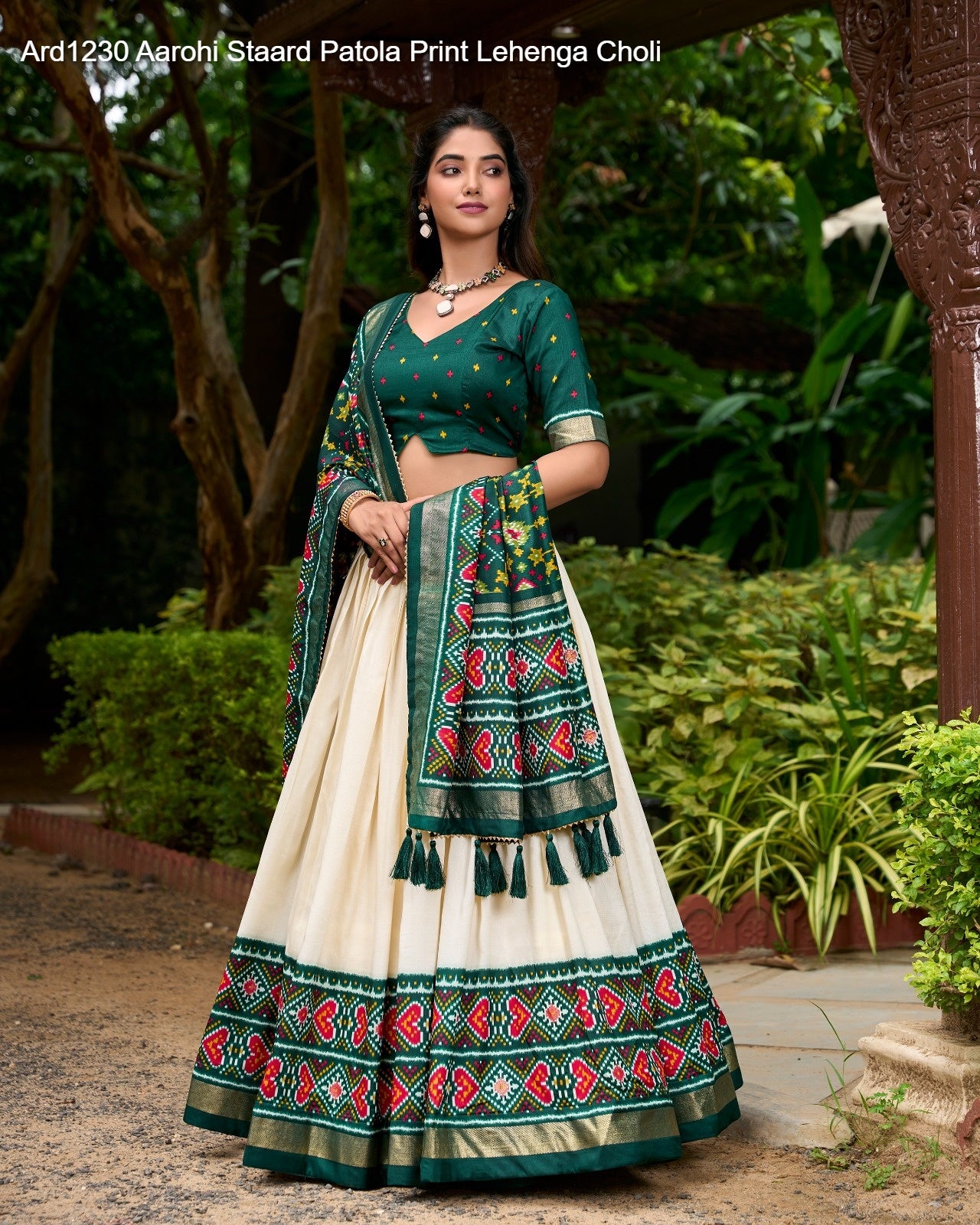 Ard1230 Aarohi Staard Tussar Silk Lehenga Choli Manufacturer Ahmedabad