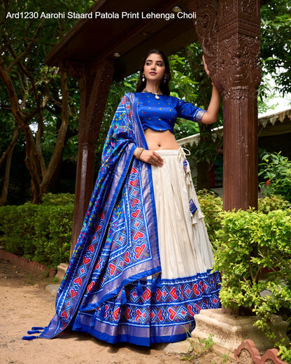 Ard1230 Aarohi Staard Tussar Silk Lehenga Choli Manufacturer Ahmedabad