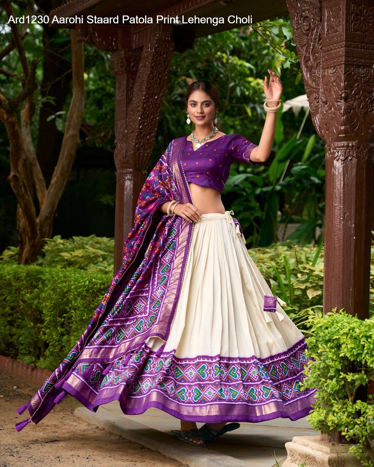 Ard1230 Aarohi Staard Tussar Silk Lehenga Choli Manufacturer Ahmedabad