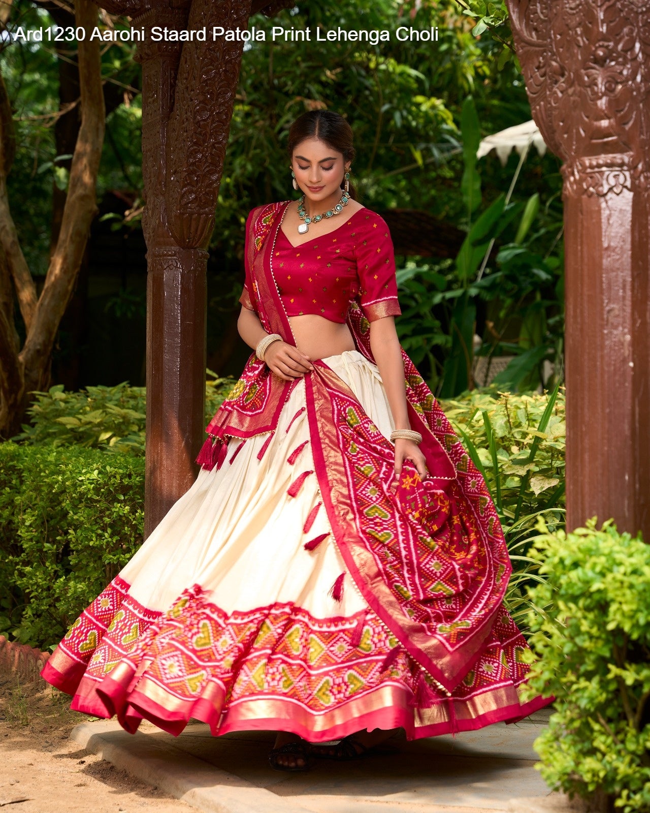 Ard1230 Aarohi Staard Tussar Silk Lehenga Choli Manufacturer Ahmedabad