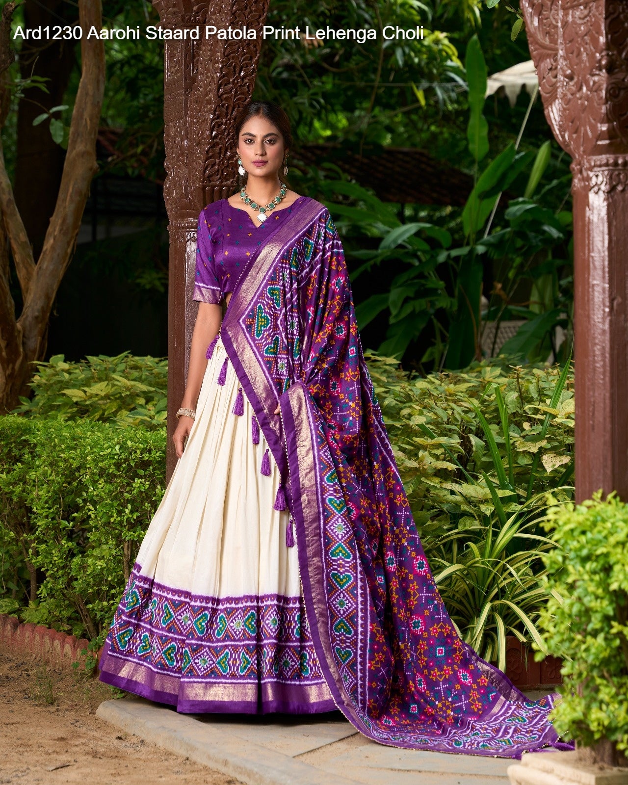 Ard1230 Aarohi Staard Tussar Silk Lehenga Choli Manufacturer Ahmedabad