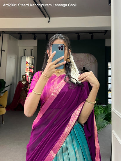 Ard2001 Staard Vichitra Silk Lehenga Choli Exporter Ahmedabad