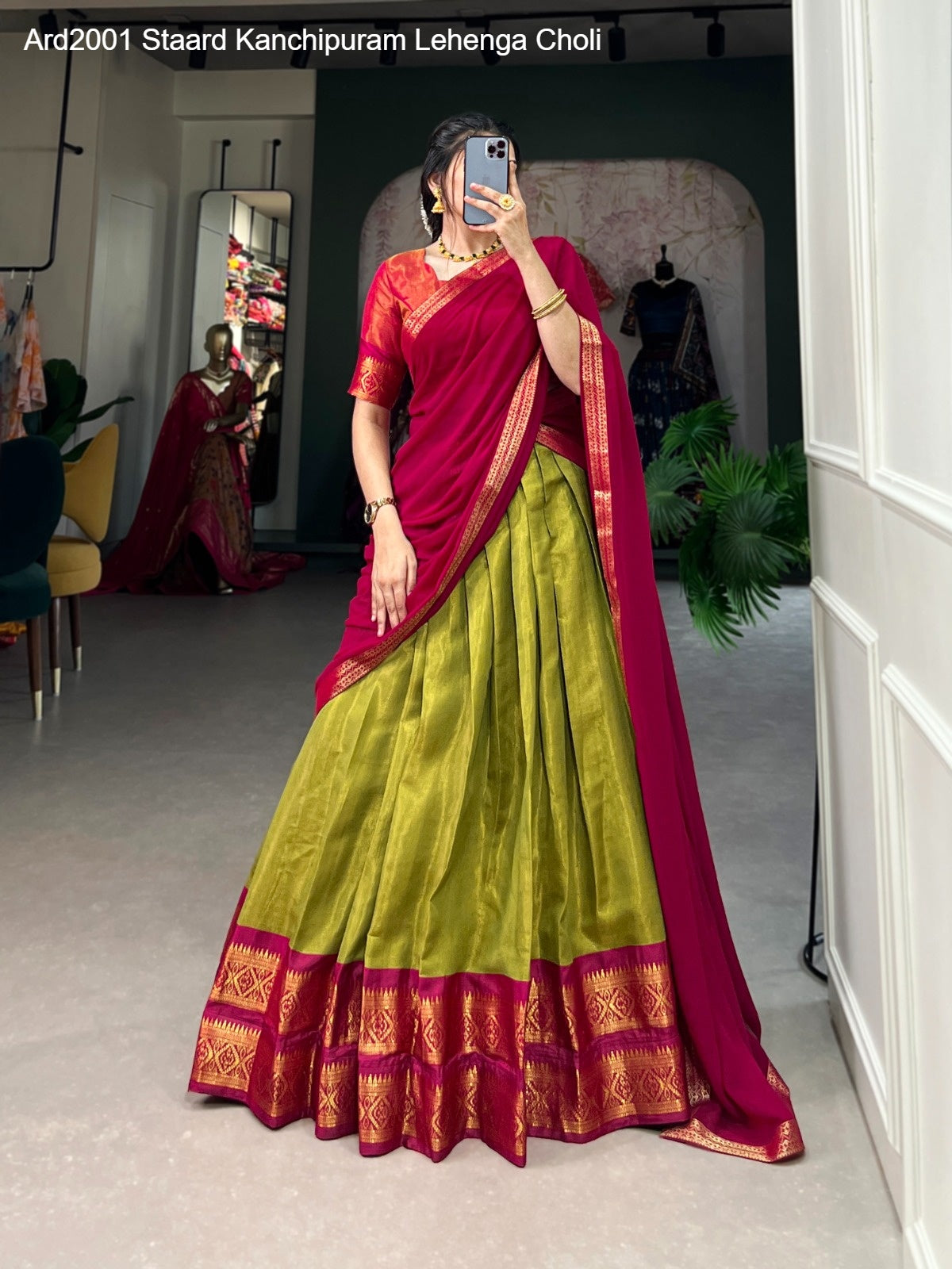 Ard2001 Staard Vichitra Silk Lehenga Choli Exporter Ahmedabad