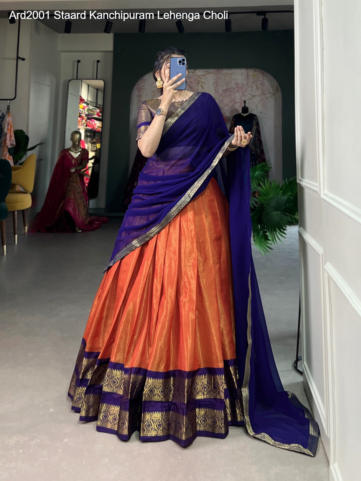Ard2001 Staard Vichitra Silk Lehenga Choli Exporter Ahmedabad