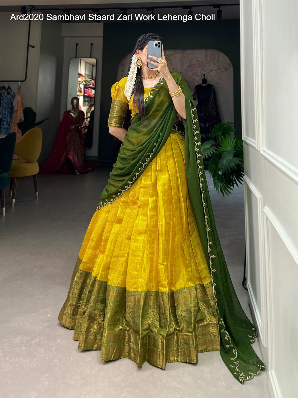 Ard2020 Staard Kanjivaram Lehenga Choli Wholesaler Gujarat