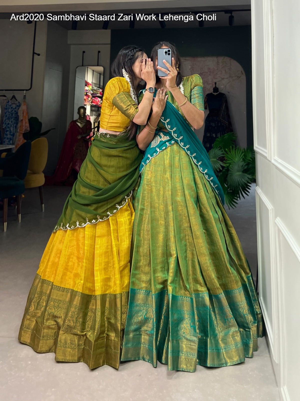 Ard2020 Staard Kanjivaram Lehenga Choli Wholesaler Gujarat