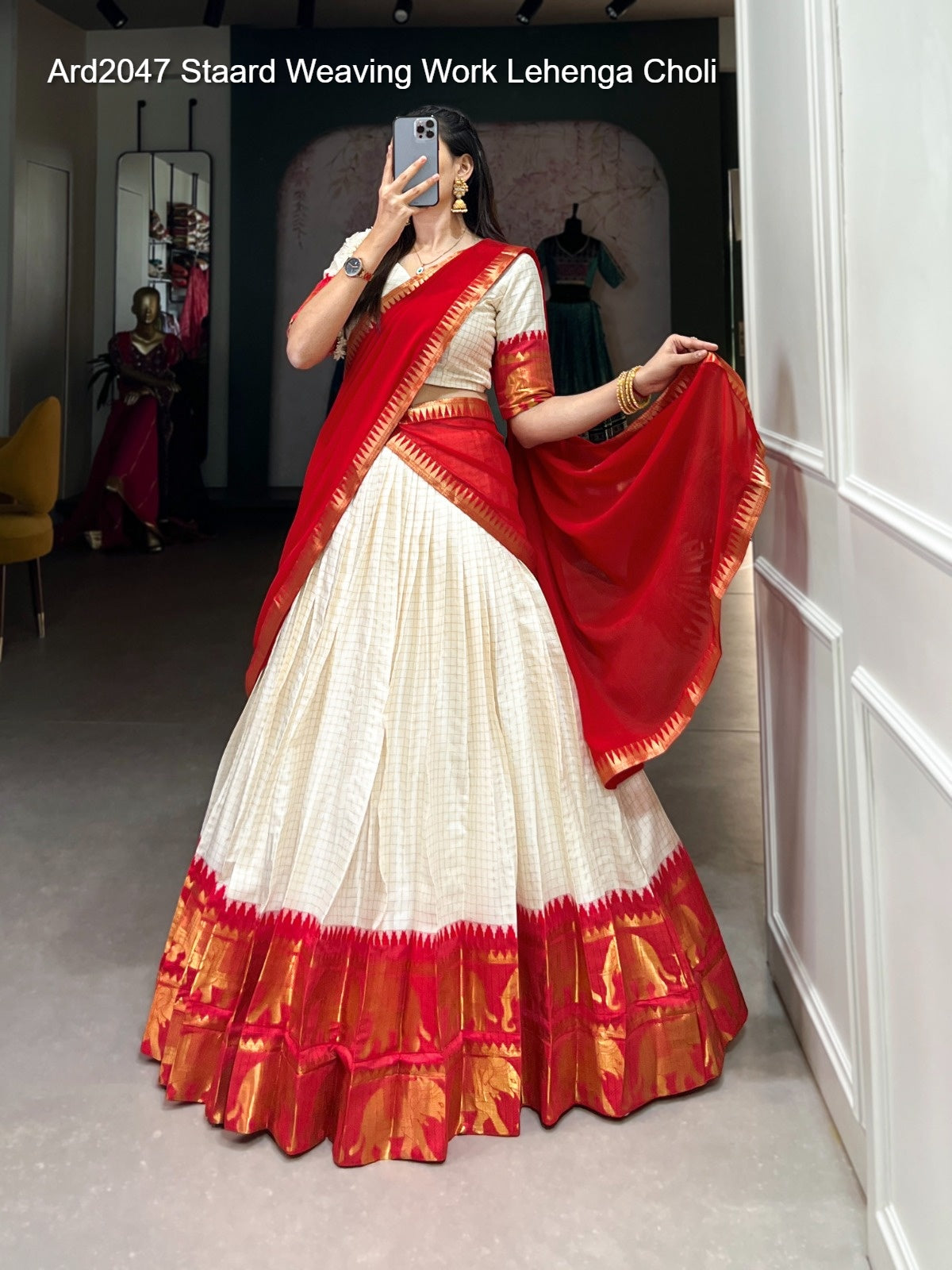 Ard2047 Staard Cotton Lehenga Choli Wholesale Price