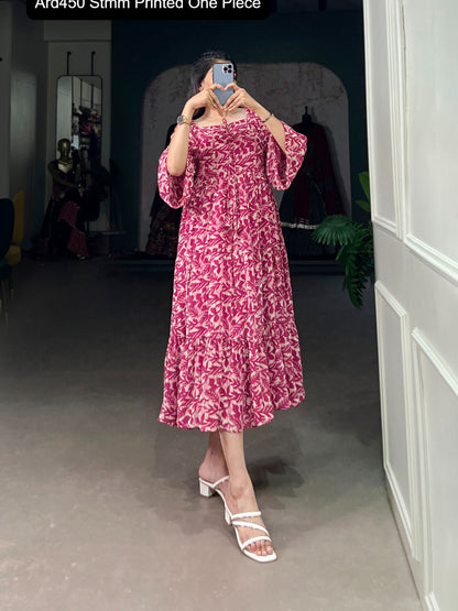 Ard450 Staard Georgette One Piece Wholesale Price