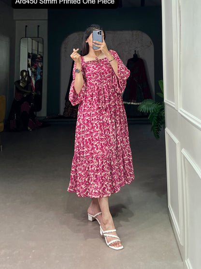 Ard450 Staard Georgette One Piece Wholesale Price