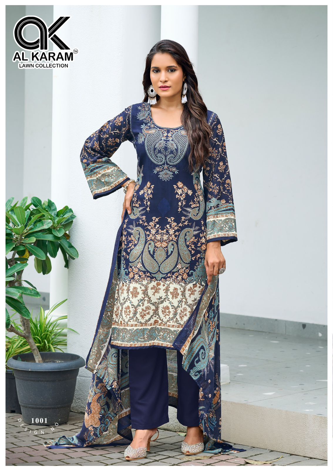 Areeba Al Karam Reyon Karachi Salwar Suits Manufacturer Ahmedabad