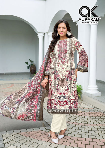 Areeba Al Karam Reyon Karachi Salwar Suits Manufacturer Ahmedabad