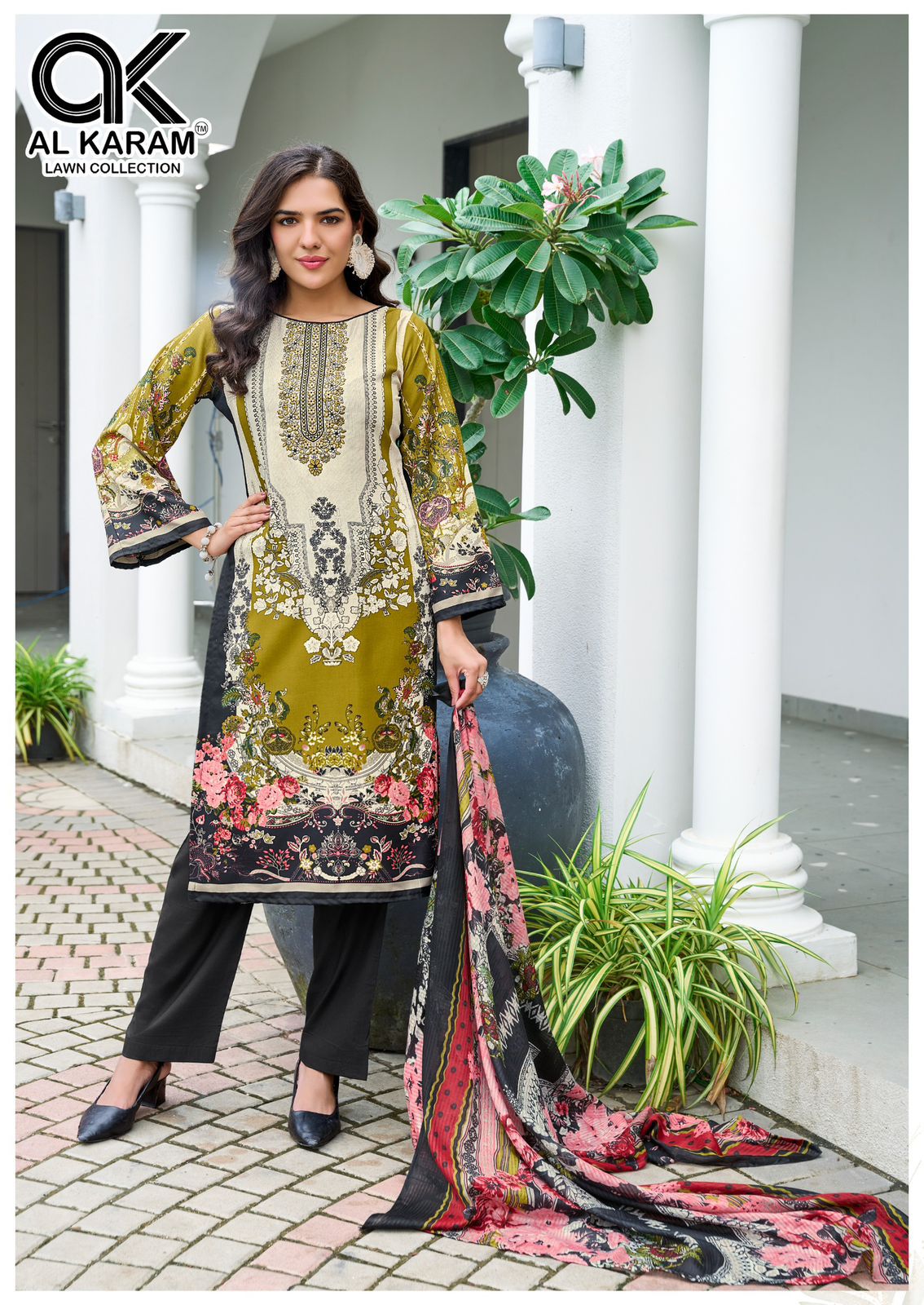 Areeba Al Karam Reyon Karachi Salwar Suits Manufacturer Ahmedabad