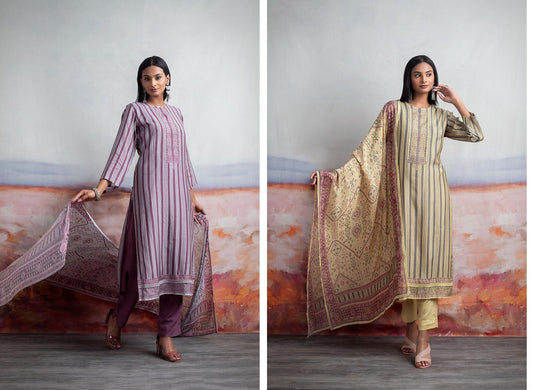 Areej Naariti Muslin Pant Style Suits Supplier India