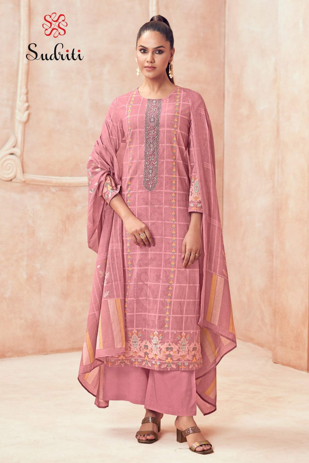 Areesha Sudriti Sahiba Cotton Lawn Pant Style Suits Wholesale Rate