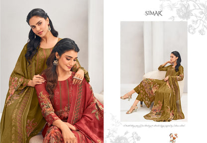 Ariana Simar Pure Pant Style Suits Exporter Ahmedabad