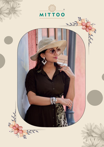 Arica Vol 2 Mittoo Rayon One Piece Exporter India