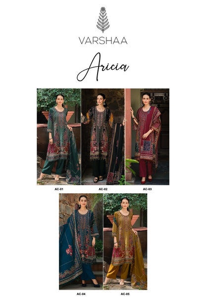 Aricia Varshaa Muslin Pakistani Salwar Suits Supplier Ahmedabad