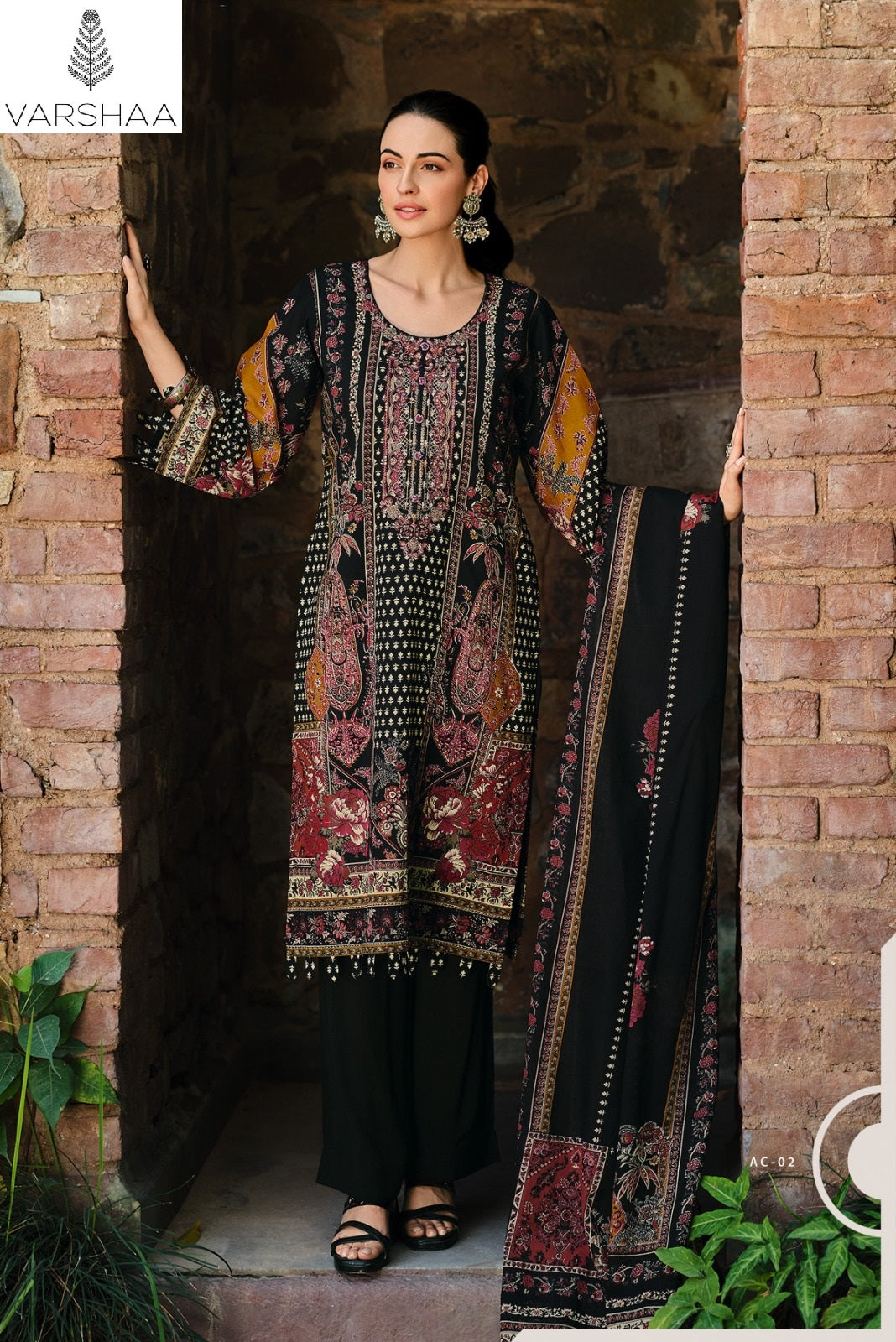 Aricia Varshaa Muslin Pakistani Salwar Suits Supplier Ahmedabad