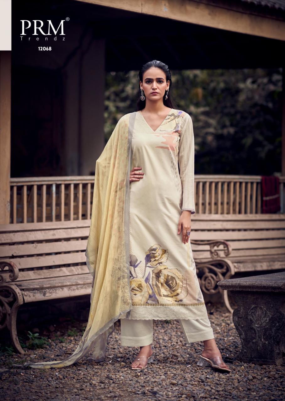 Aries Prm Trendz Pure Lawn Pant Style Suits Wholesale Price
