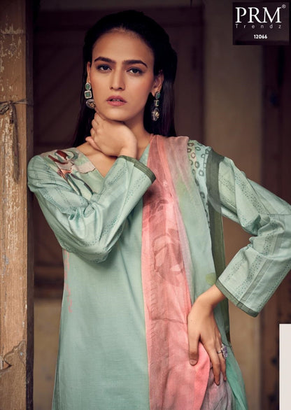 Aries Prm Trendz Pure Lawn Pant Style Suits Wholesale Price