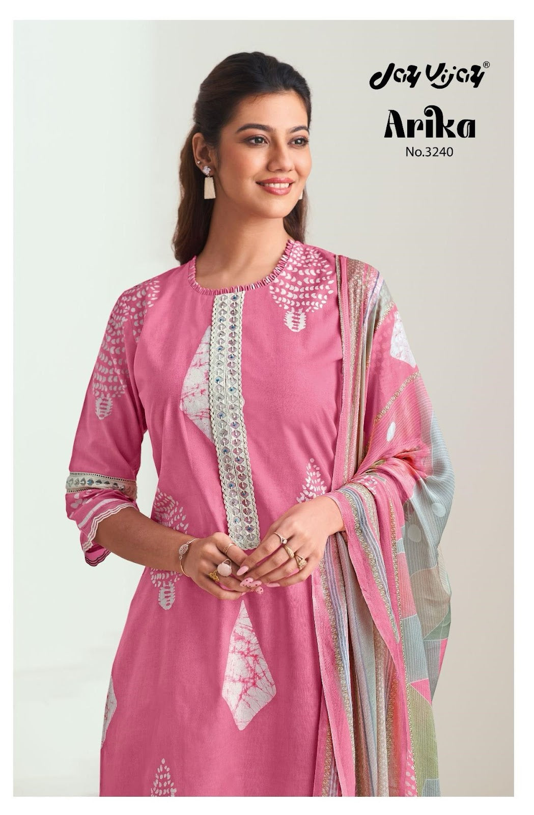 Arika Jay Vijay Cotton Pant Style Suits Exporter India
