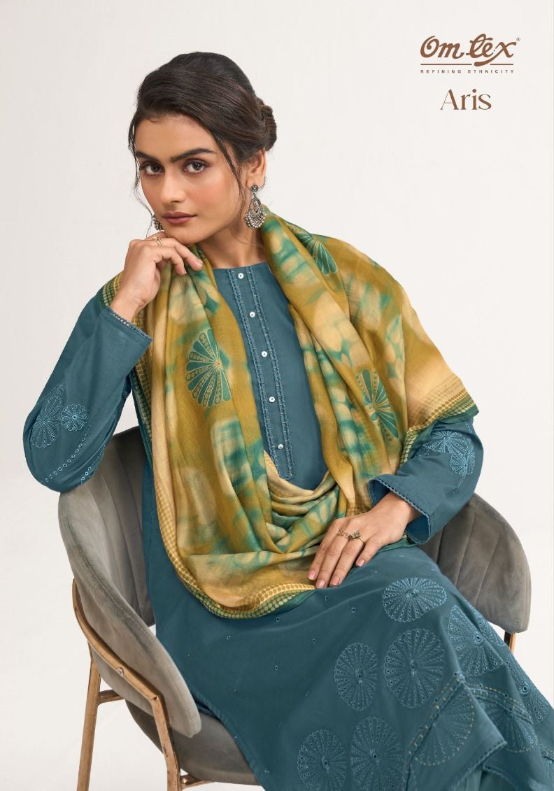 Aris Omtex Lawn Cotton Pant Style Suits Wholesale