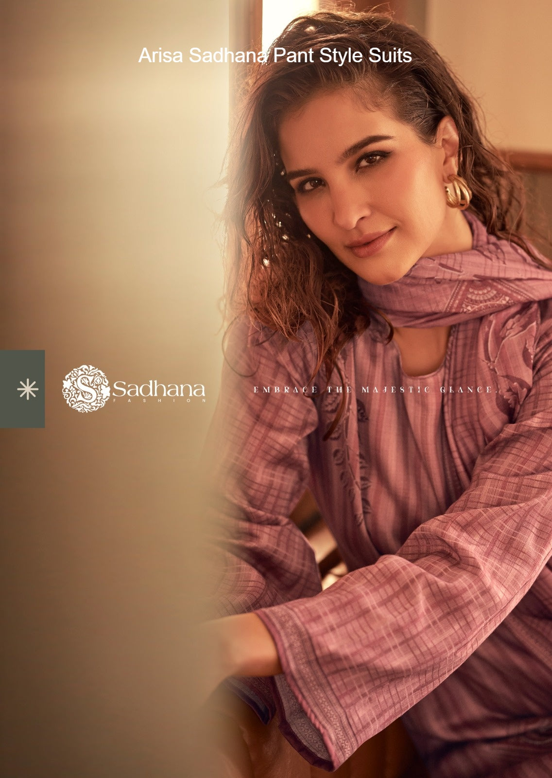 Arisa Sadhana Jam Cotton Pant Style Suits Exporter India