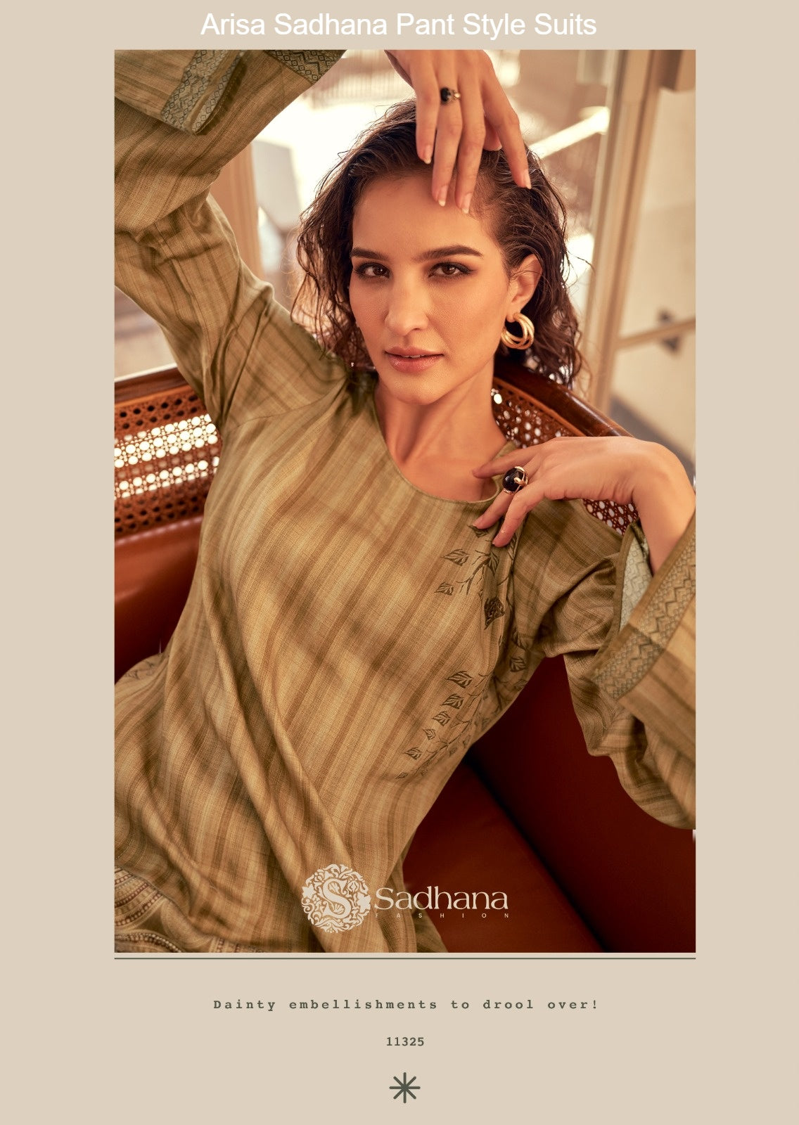 Arisa Sadhana Jam Cotton Pant Style Suits Exporter India