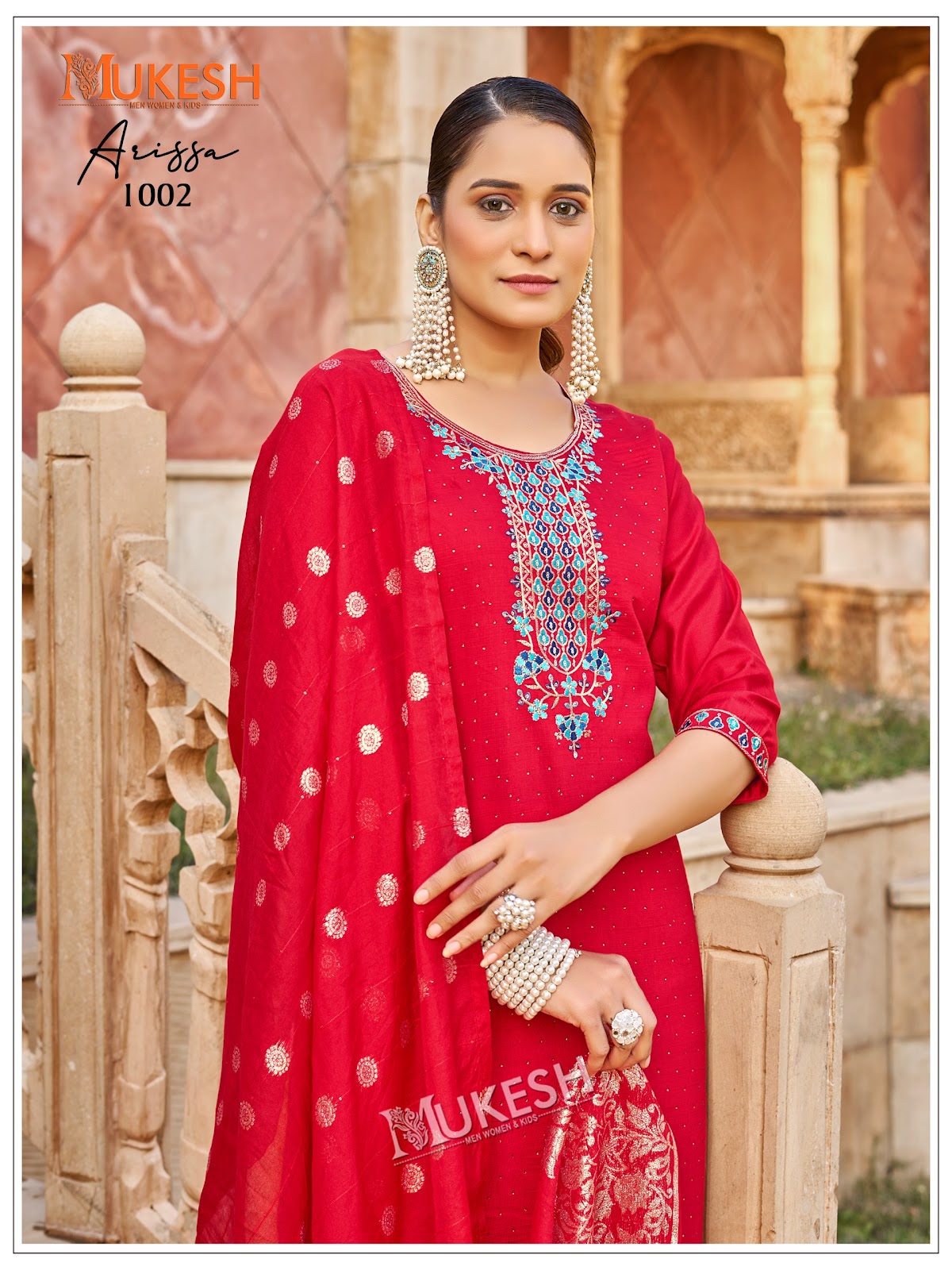 Arissa Mukesh Banwery Vertican Readymade Pant Style Suits Supplier Ahmedabad