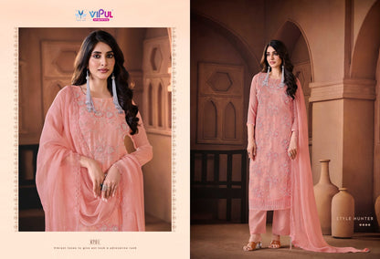 Arissa Vipul Chiffon Pant Style Suits Exporter Ahmedabad