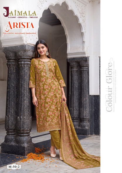 Arista Jaimala Viscose Karachi Readymade Suits Wholesaler Ahmedabad