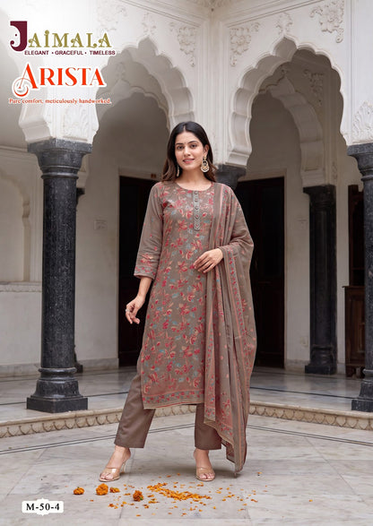 Arista Jaimala Viscose Karachi Readymade Suits Wholesaler Ahmedabad