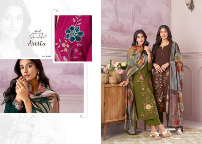 Arista Shiddat Pashmina Suits Supplier India