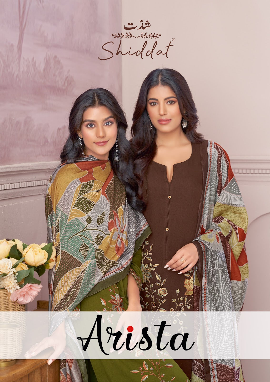 Arista Shiddat Pashmina Suits Supplier India